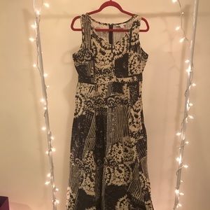 coldwater creek grey maxi dress